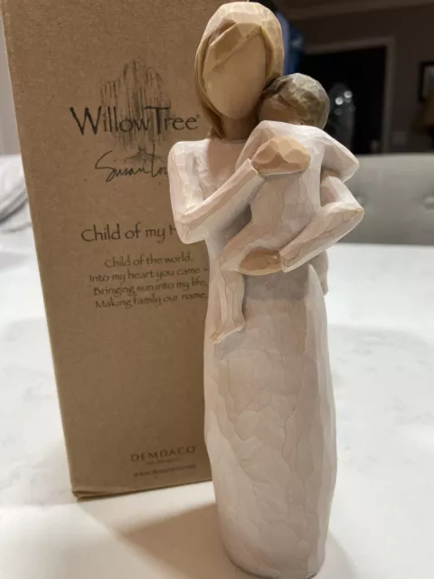 Willow Tree Figurine Child Of My Heart Demdaco Susan Lordi Mother Child 2005