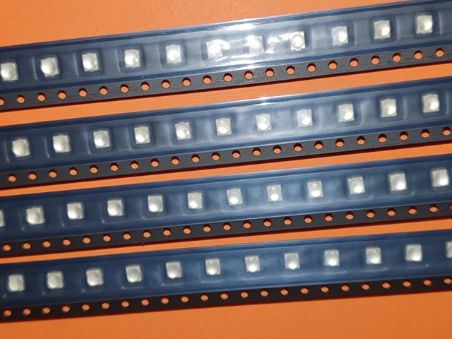 100x Osram SMD TOPLED® Lens pure green LED P-LCC-2
