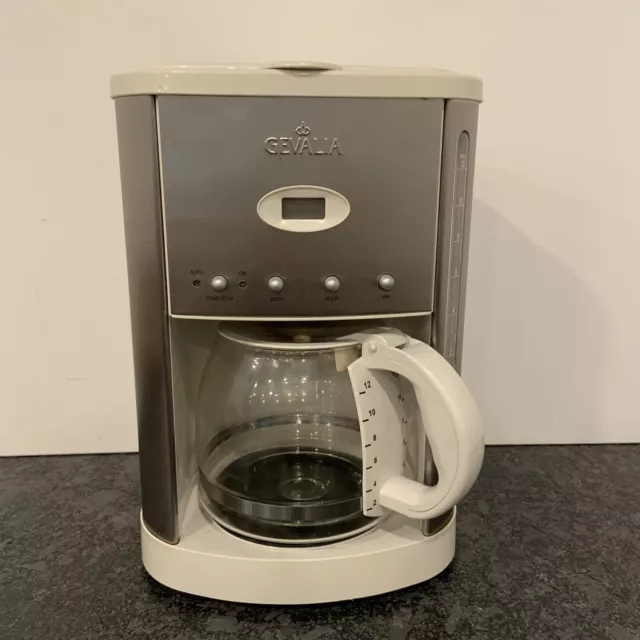 Gevalia 12 Cup Coffee Maker Model XCC-12 Programmable Tested