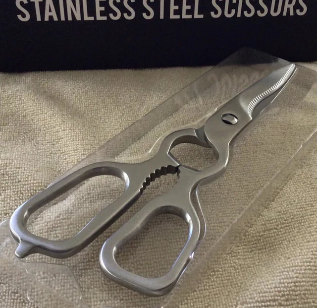 Tijeras Chef Profesional Acero Inoxidable Hevy Duty Sólido  ️