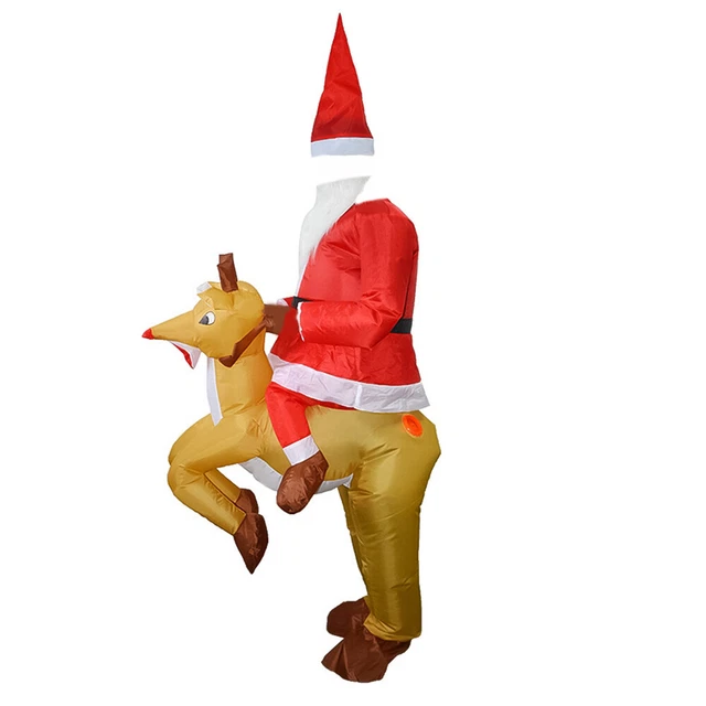 Abito cosplay alce poliestere abiti gonfiabili divertenti madreperla