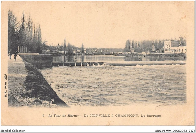 ABNP6-94-0517 - le tour de marne - de JOINVILLE a CHAMPIGNY - vers le barra