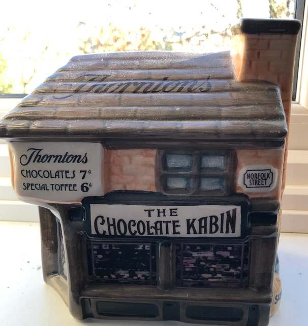 THORNTONS LIMITED EDITION Money Box The Chocolate Kabin 100 year £14.00