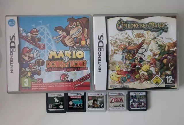 Lot De 6 Jeux Nintendo Ds Et 3DS