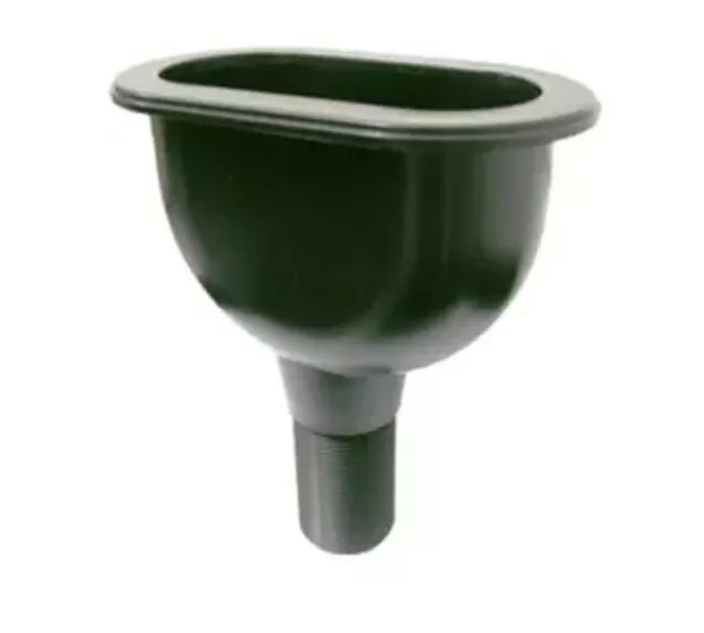 Polypropylene Black Oval 6 in x 3 in Cup Sink for laboratory Polypropylene Black Oval 6 in x 3 in Cup Sink for laboratory