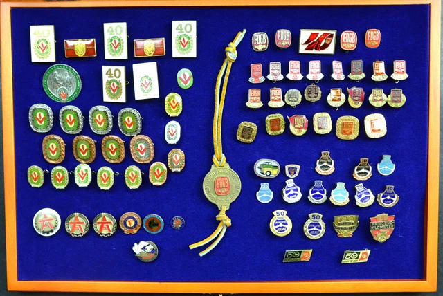 DDR Konvolut Abzeichen Medaille Anstecker FDGB Volkssolidarität ADMV RAR  9003