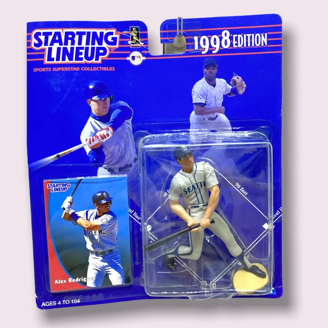 Vintage Alex Rodriguez Starting Lineup Figure Seattle Mariners 1998 Edition NIP
