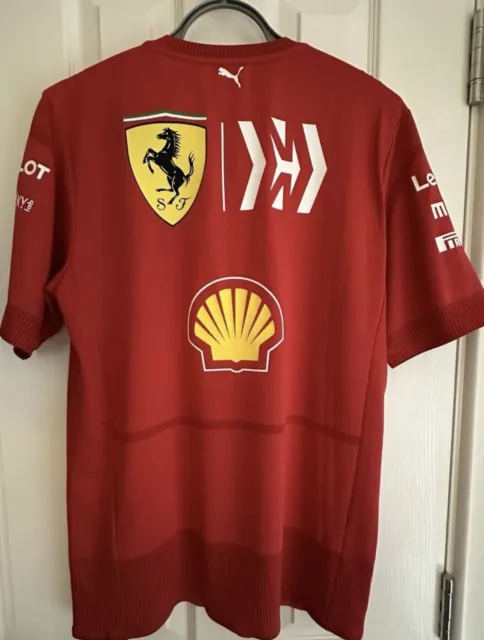 Very Rare Team Issue Only Puma Scuderia Ferrari Mission Winnow F1 Team T Shirt