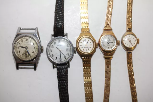 Montre Bracelet Femme Mecanique - Lot De 5