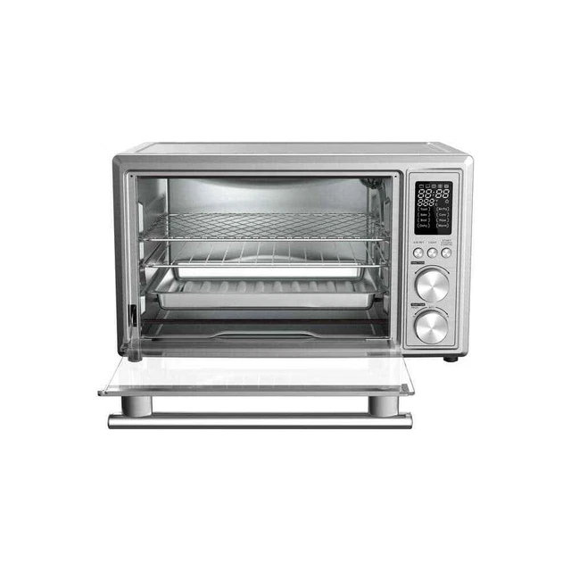 Galanz Toaster Oven 26-Qt 1800W 8-Pre-Set Sooking Functions Stainless Steel