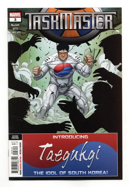 Taskmaster #3C Vitti Variant 2nd Printing NM 9.4 2021