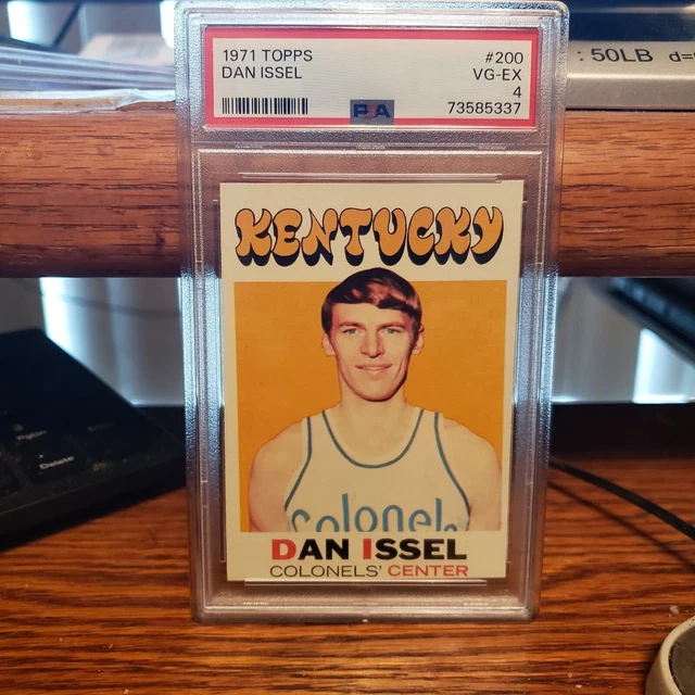 1971 Topps Basketball #200 Dan Issel Colonels PSA 4 Fresh Slab!!!!