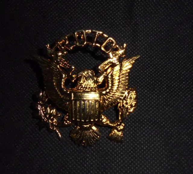 Original US United States Army Reserve Officers Training Corps ROTC Kappe Abzeichen