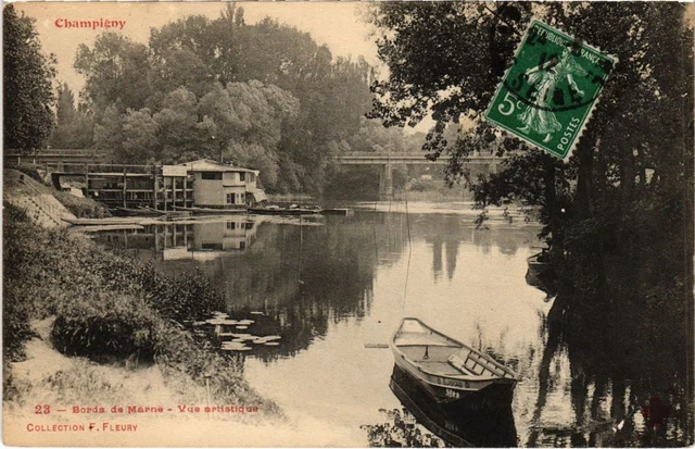 CPA AK Champigny Bords de la Marne, Vue artistique FRANCE (1282236)