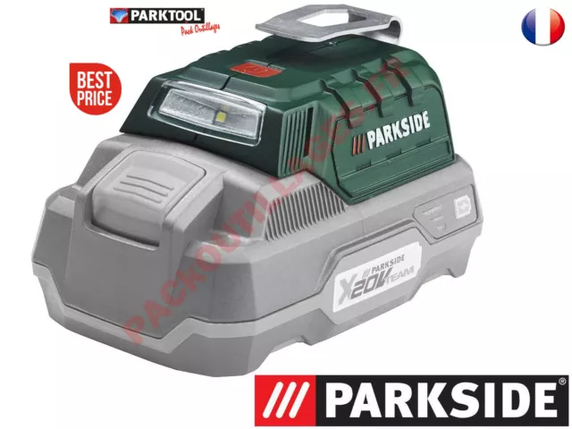Adaptateur batterie Makita 18V pour Parkside X20V TEAM -  France