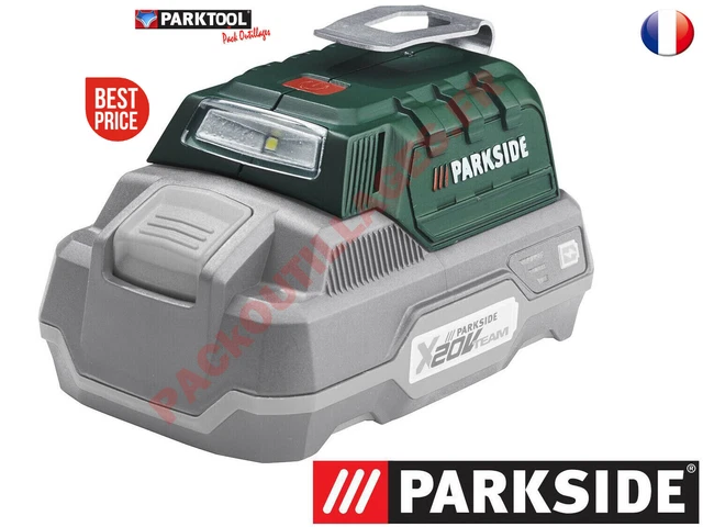 Adattatore Per Batteria Al Litio Parkside X 20V, Con Fusibile E Cavo In Silicone, Per Applicazioni Fai Da Te