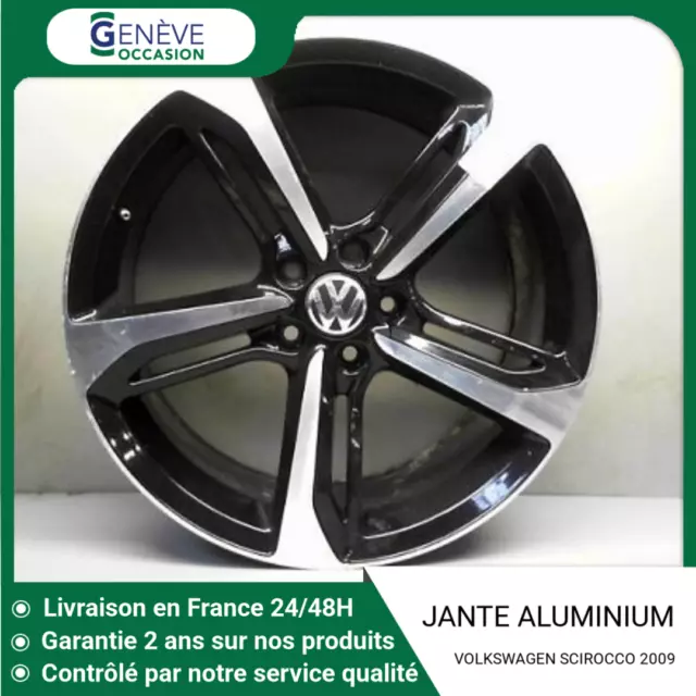 🇫🇷  Jante Aluminium Volkswagen Scirocco Iii 2008-2014 ♻️ 1K8601025Sax1