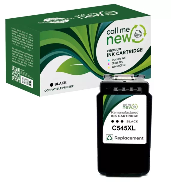 Callmenew Inchiostro Cartuccia Per Canon PG-545XL Pixma MX495 MG3050 TR4550
