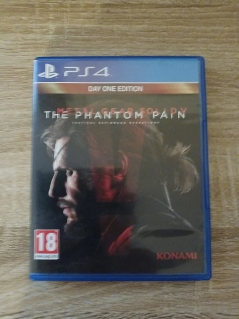 Jeu Metal Gear Solid V 5 The Phantom Pain PlayStation 4 en boite PS4 Sony FR