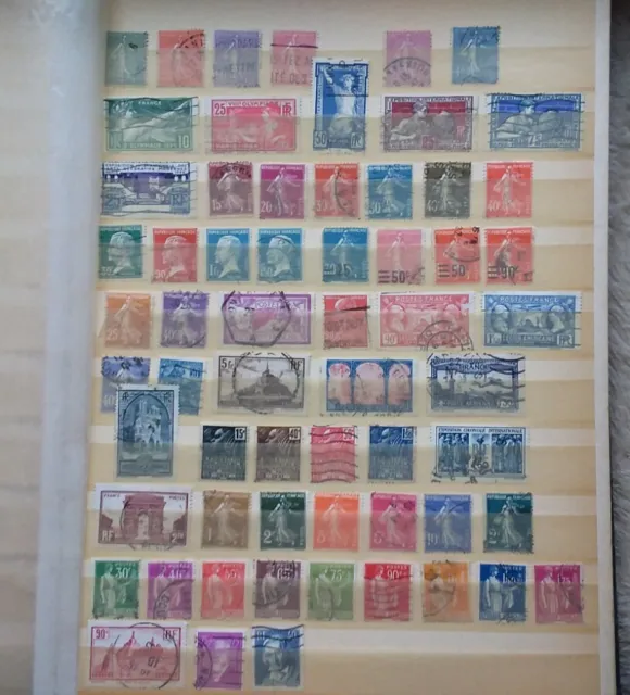 Briefmarken Sammlung Lot Europa Frankreich