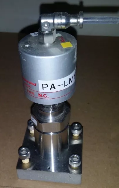 Fujikin 316L   489159  O.P. 0.45-0.6 MPa TYPE N.C. Valve