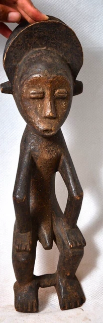 African Tribal Art Mbole statue  from Democratic Republic of congo.