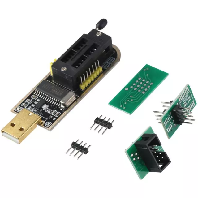 SOP8 Socket Adpter 24 25 Series USB Module IC Test Flash Chip  Programmer