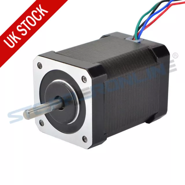 Nema 17 Stepper Motor 65Ncm(92oz.in) 2.1A 42x42x60mm for CNC 3D Printer Extruder