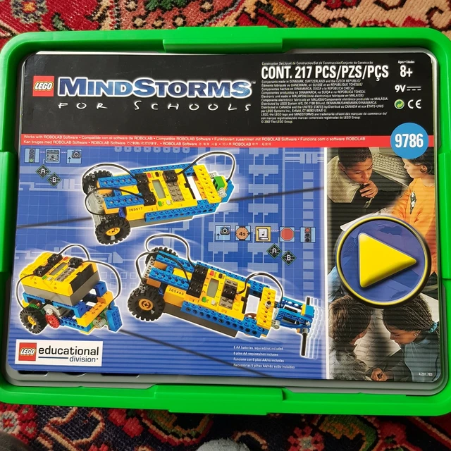 LEGO MINDSTORMS 9786 complete robotics set, technic schools motors
