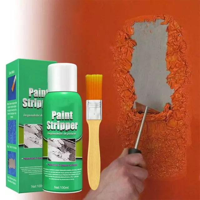 Heavy Duty Paint Stripper Remover For Metal Wood Glass Clean