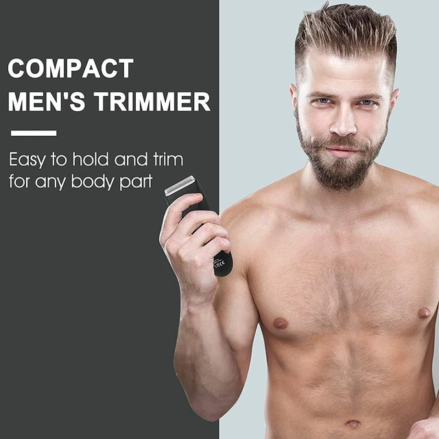 MANSCAPING ELECTRIC BALLS/BODY Pubic Hair Trimmer Rechargeable Shaving