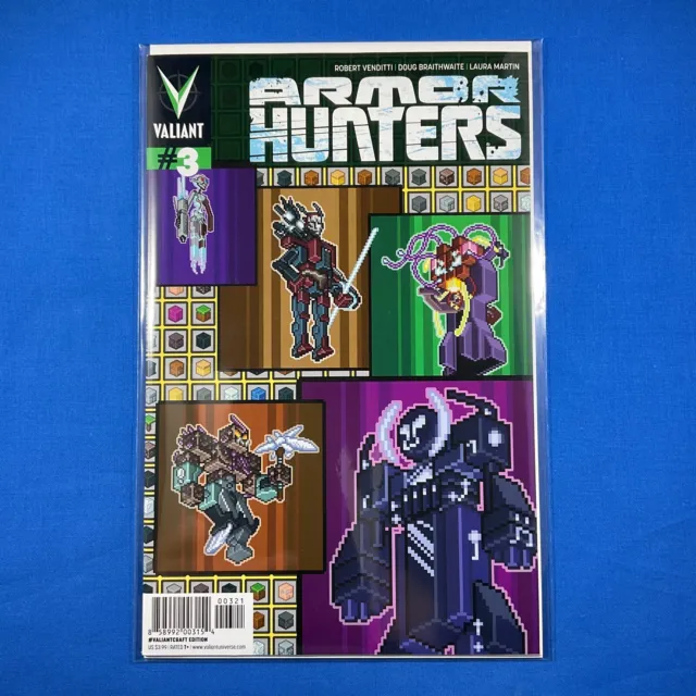 Armor Hunters #3 Valiantcraft Variant Cover Valiant  Comics 2014