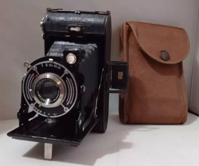 Balda Juwella  Folding Bellows Camera - Juwella anastigmat f 10.5 Vintage & case