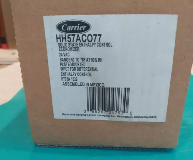 NEW Carrier Honeywell Solid State H705A HH57AC077 Enthalpy Control Economizer