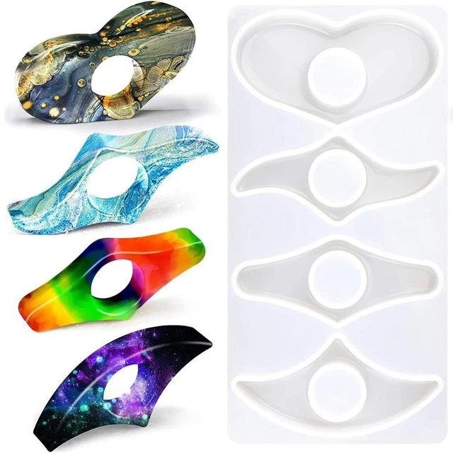 DIY BOOK PAGE Holder Mold Thumb Bookmark Resin Casting Mould Reading