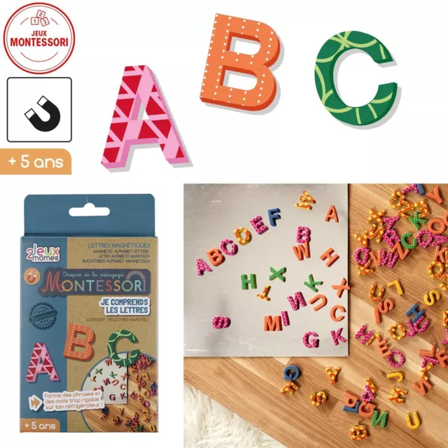 Lisciani – Montessori L'Alphabet - Jeu éducatif pour enfants à
