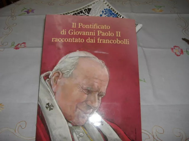 Album IL PONTIFICATO DI GIOVANNI PAOLO II raccontato dai francobolli