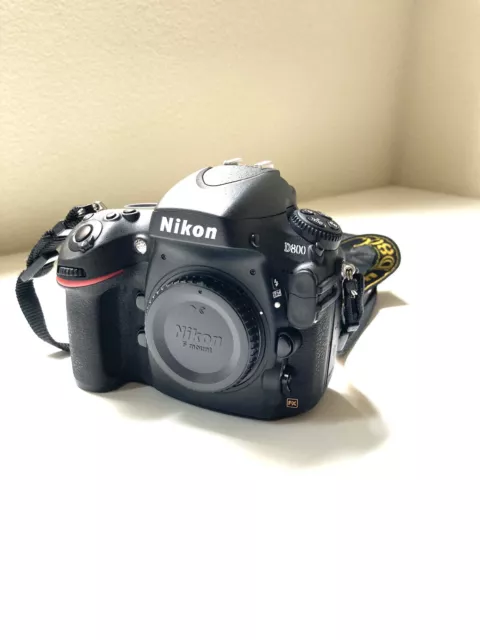 MINT Nikon D800 36.3 MP Digital SLR Camera - Black (Body Only)