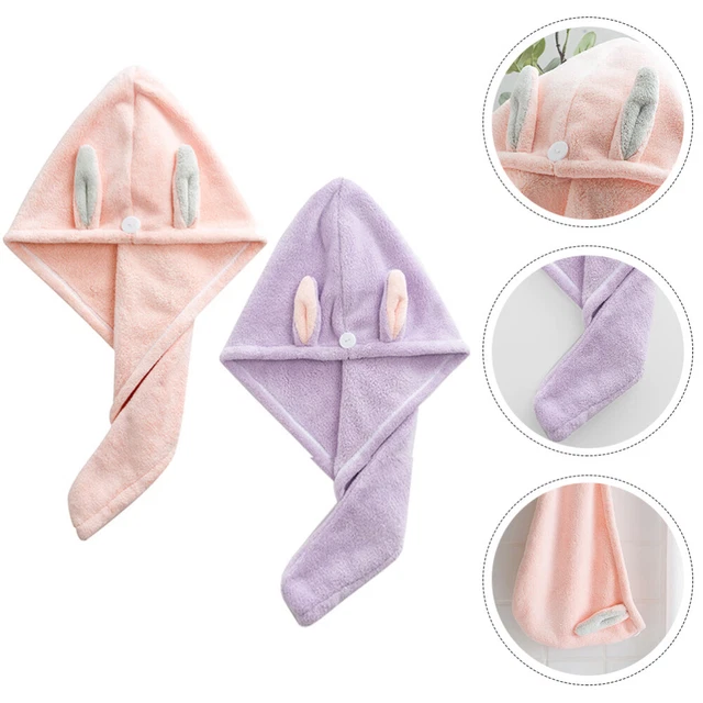 Hair Fast Drying Hat Quick Dry Hair Towel Towlie Absorbent Towels Curls