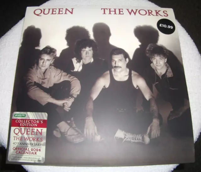 2024 Calendar Queen Collector's Edition Record Sleeve Square Wall Hang Calendar