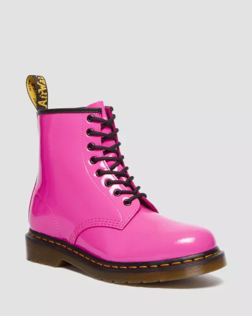 NIB*Womens*Dr. Martens*1460 8 Eye Boot**6-10*Thrift Pink Patent*Doc Martens