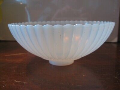 Shallow Scalloped Opalescent Lamp shade