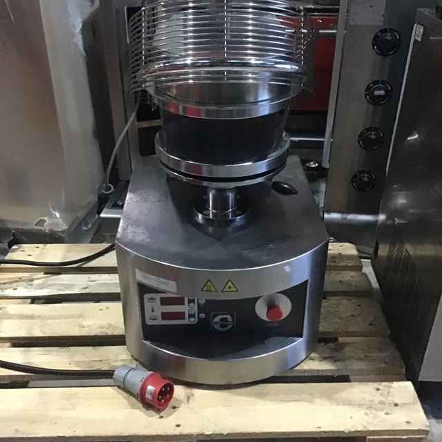 Cuppone Commercial Heated Pizza Dough Press - 3 Phase Electric Supply