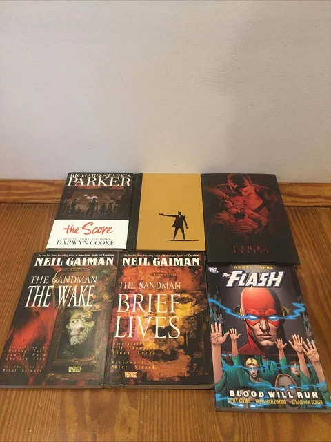15 TPB HC/SC Comic Book Lot - Sandman Astro City Planetary Hellboy Parker DC 3