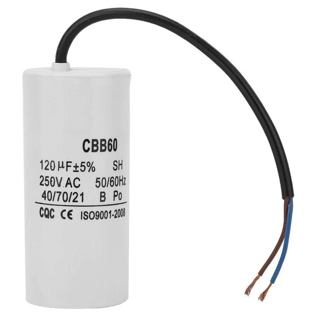 CBB60 Start Run condensatore per utensili da banco asciugatrice pompe acqua 250 V
