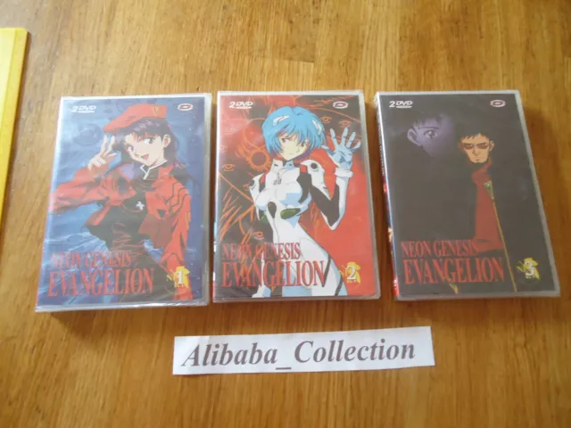 NEUF LOT DVD ** NEON GENESIS EVANGELION 1 2 3 * last edition INTEGRALE SERIE