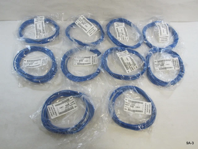 10 Sealed Packs of 10 Belts Nitta CorpSE-M-04 Industrial Belt Blue Set of 100