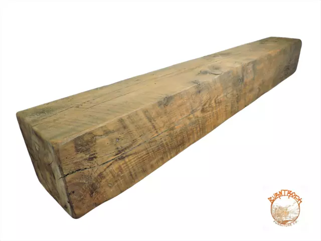 Barn Wood, Fireplace Mantel Shelf, Rustic, Salvage, Reclaimed , Floating, 6x6x36