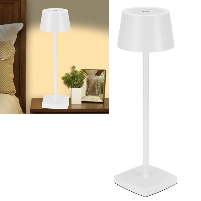 (White)Led Desk Lamp Usb Charging Table Lamps For Bar Living Room Reading Light