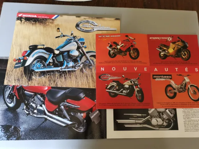 Honda Brochure catalogue pub moto 750 VFC 1997 TBE